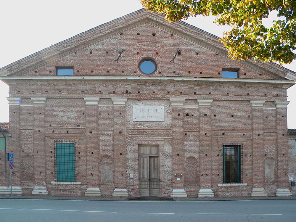 Villa thiene facciata strada